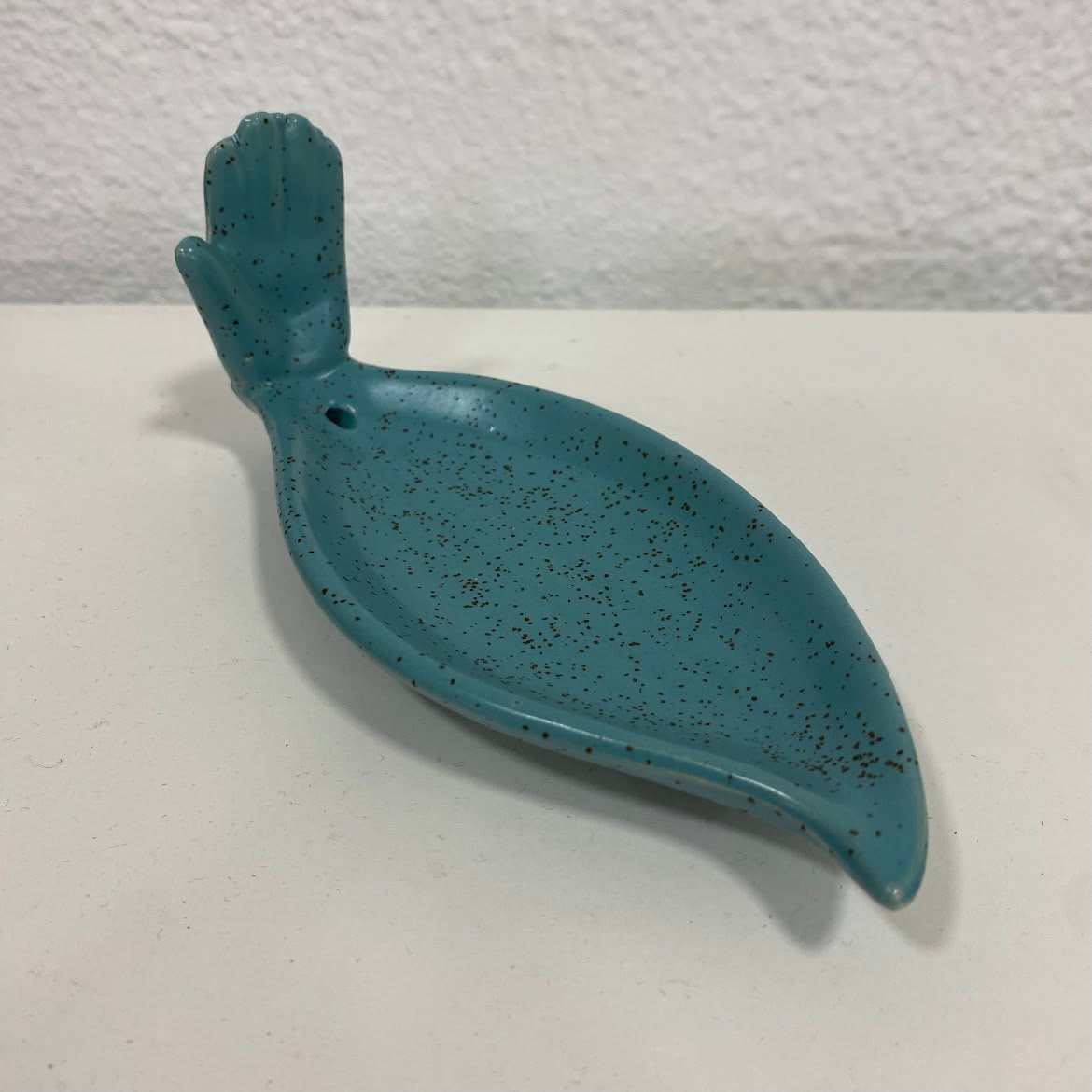 Queimador Incenso Ceramica 14x6.5x6cm (VARIEDADES) Azul