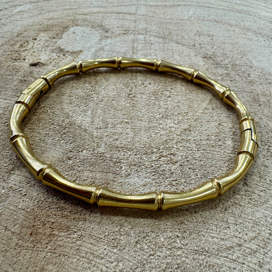 Pulseira Rígida Inox Dourado II