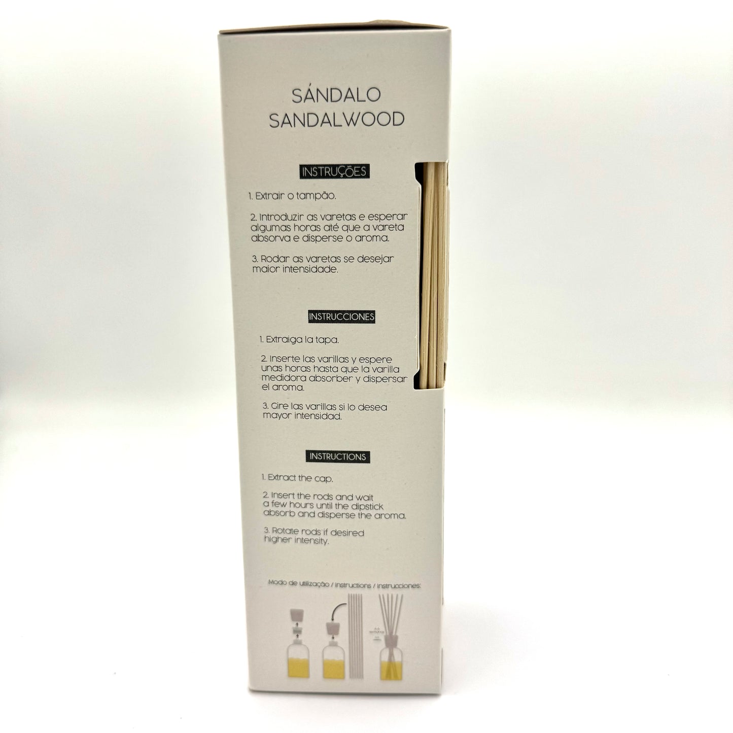 Ambientador Mikado Aromarte Sândalo - SENSUALIDADE & ESPIRITUALIDADE