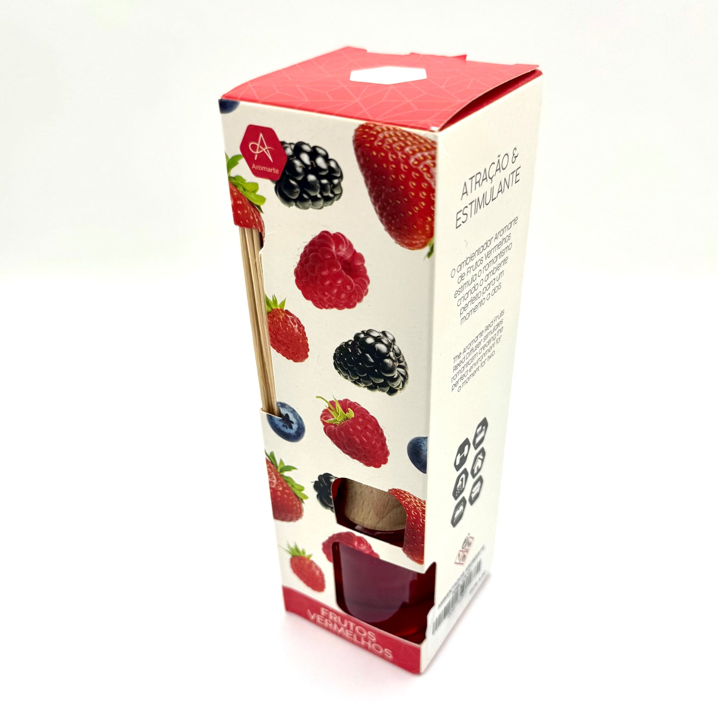 Ambientador Mikado Aromarte Frutos Vermelhos - ATRAÇÃO & ESTIMULANTE