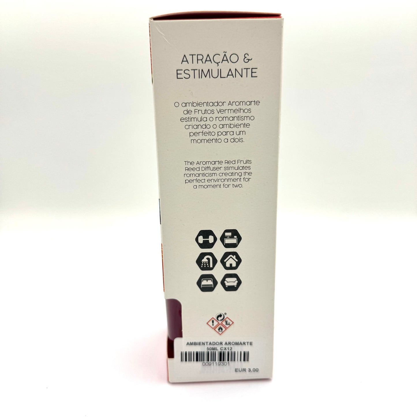 Ambientador Mikado Aromarte Frutos Vermelhos - ATRAÇÃO & ESTIMULANTE