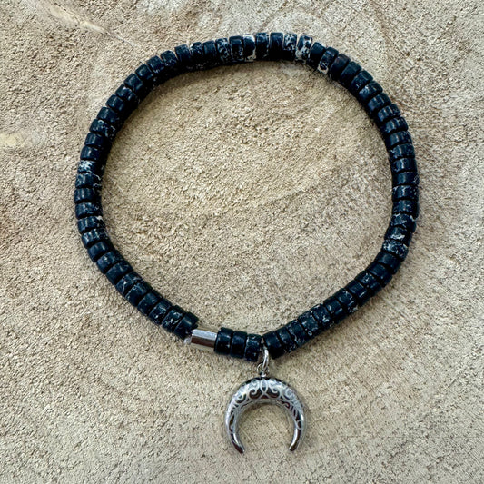 Pedra Circulos 4mm com Lua