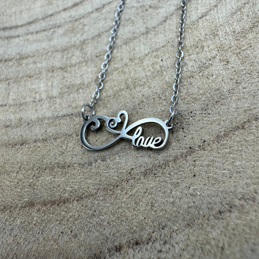 Fio Infinito Love Prateado