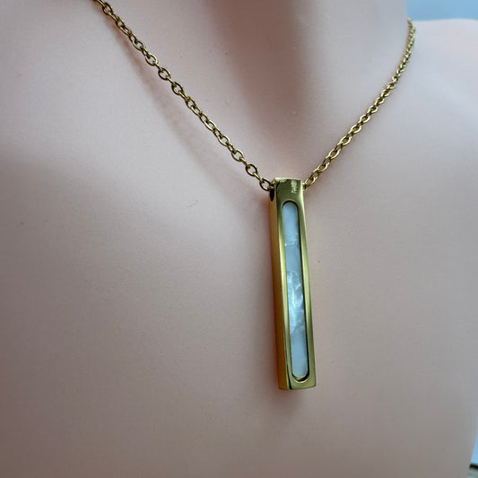Fio Traço com Madre Pérola Dourado