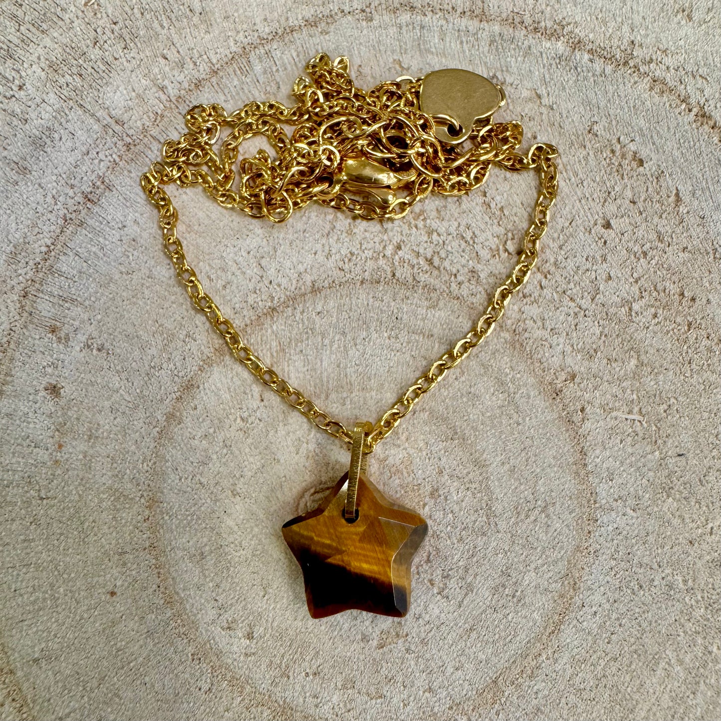 Fio Dourado Olho Tigre Estrela