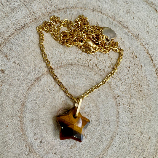 Fio Dourado Olho Tigre Estrela