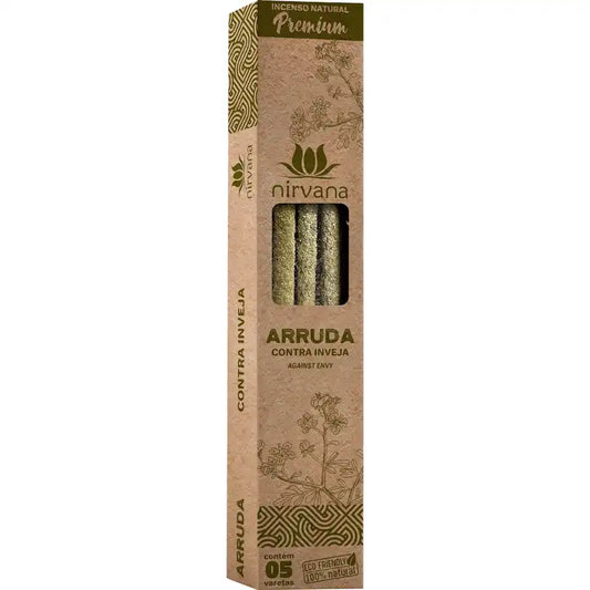 Incenso Premium Nirvana Arruda Natural