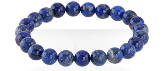 Pulseira Pedra Lapis Lazuli 8mm