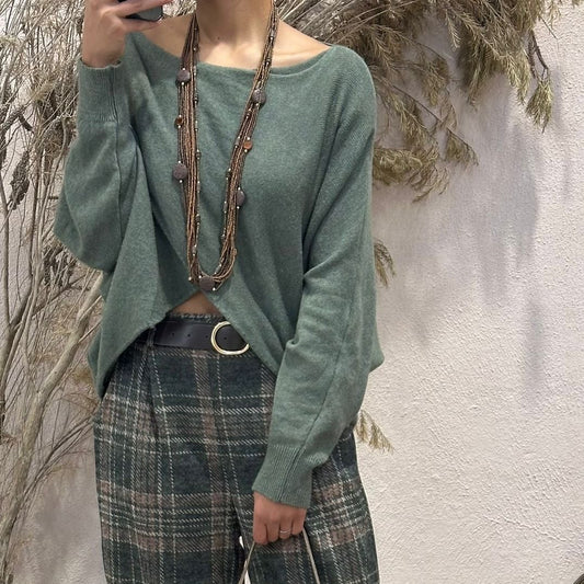Blusa de Malha Cruzada