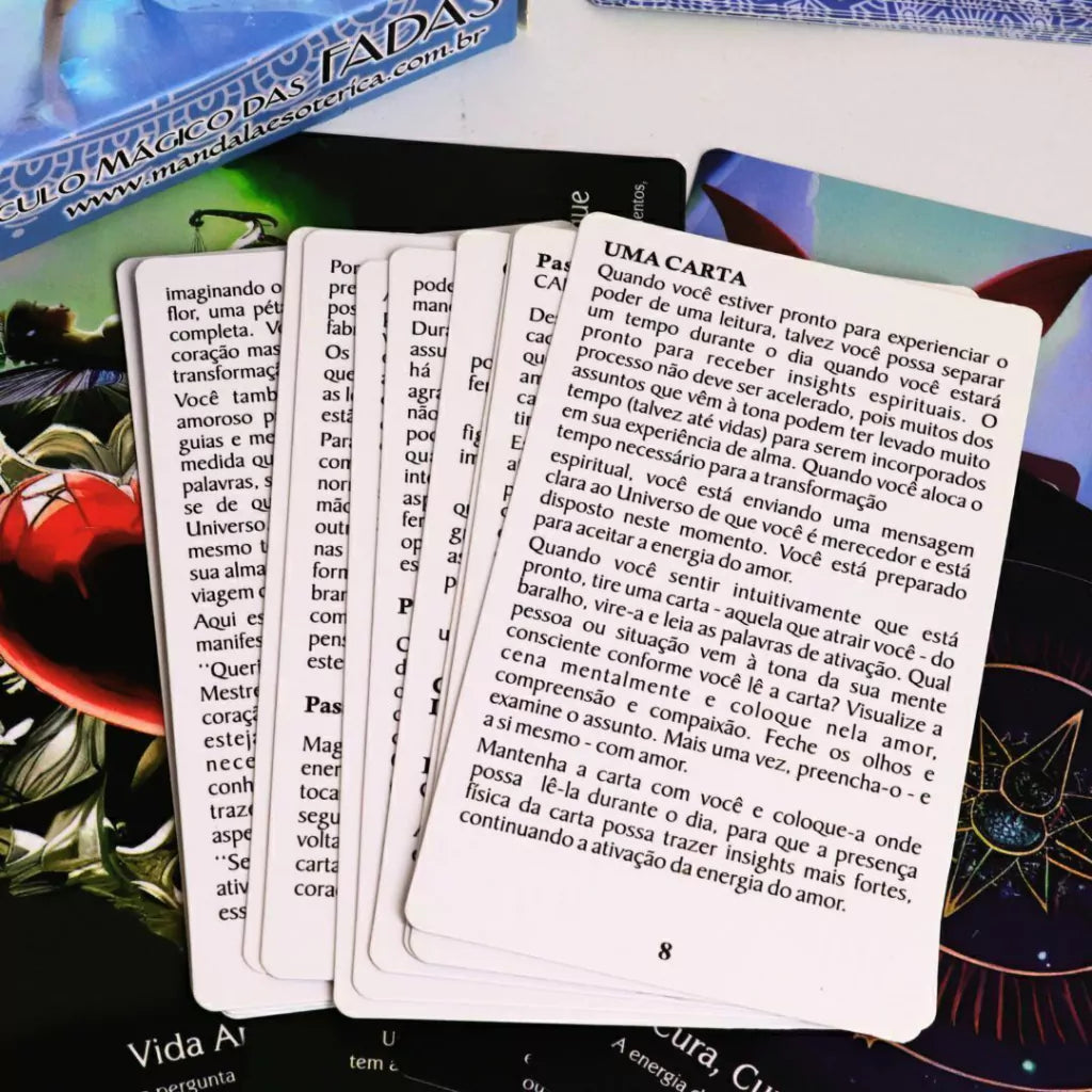 Oráculo Mágico das Fadas - 44 Cartas