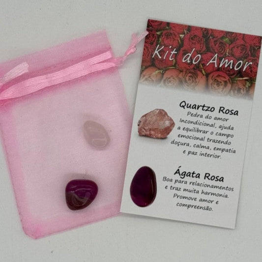 Kit Pedras Amor