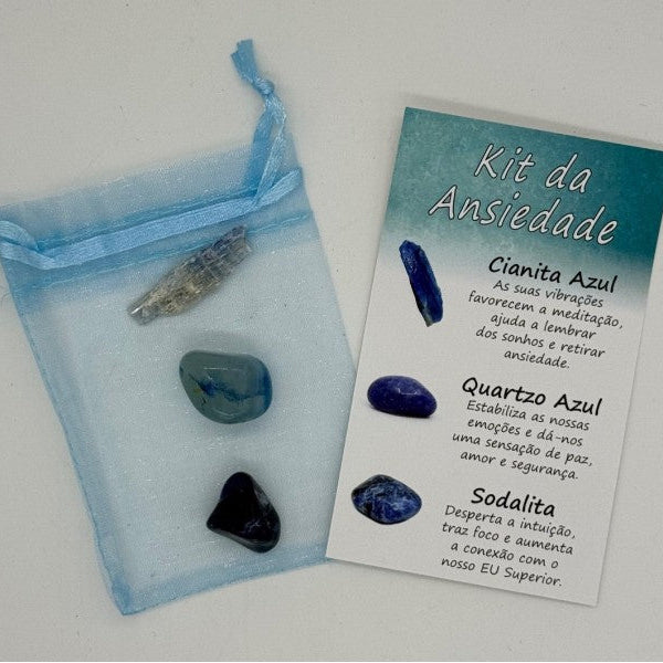 Kit Pedras Ansiedade