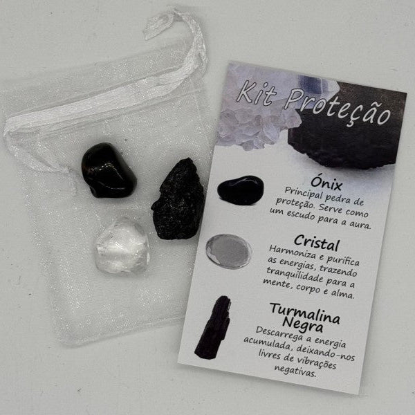 Kit Pedras Proteção