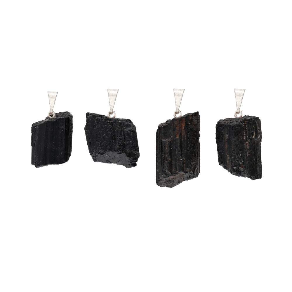 Pendente Pedra Turmalina Negra