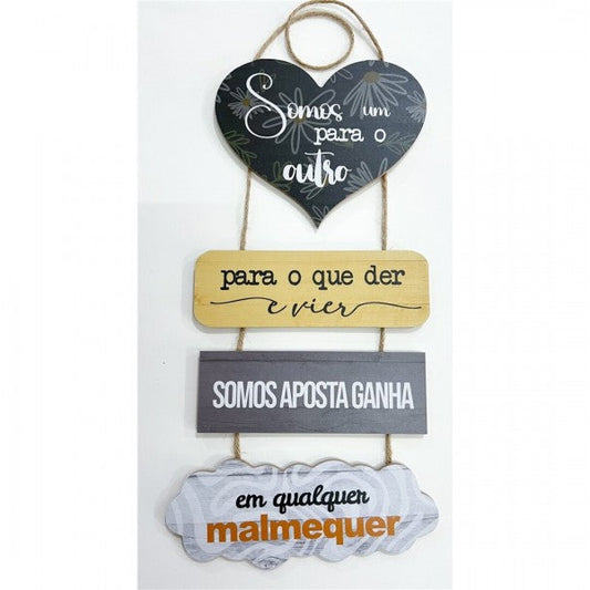 BD-77943 Placa Parede MDF (63x23cm)