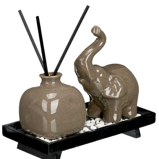 Difusor Ambientador 3 Varas Elefante (Branco)