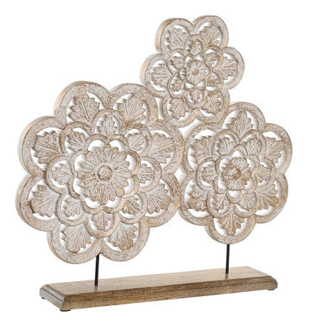 Decorção Manga MDF (50x9x45) Dourado