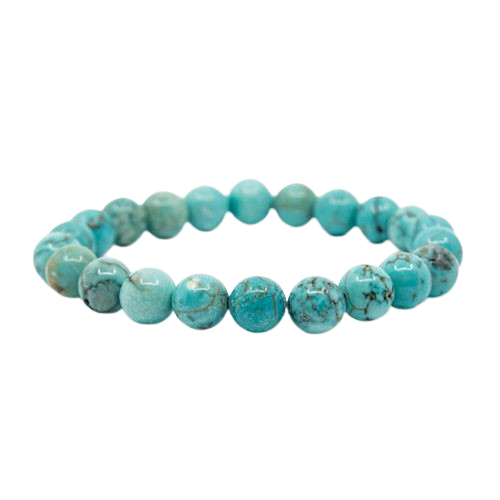 Pulseira de Howlita Turquesa, Turquenita TDA