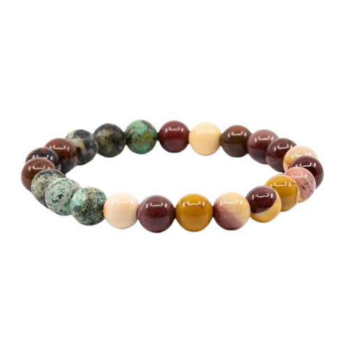 Pulseira Mooka - Esferas 8 mm - Essencia Pura