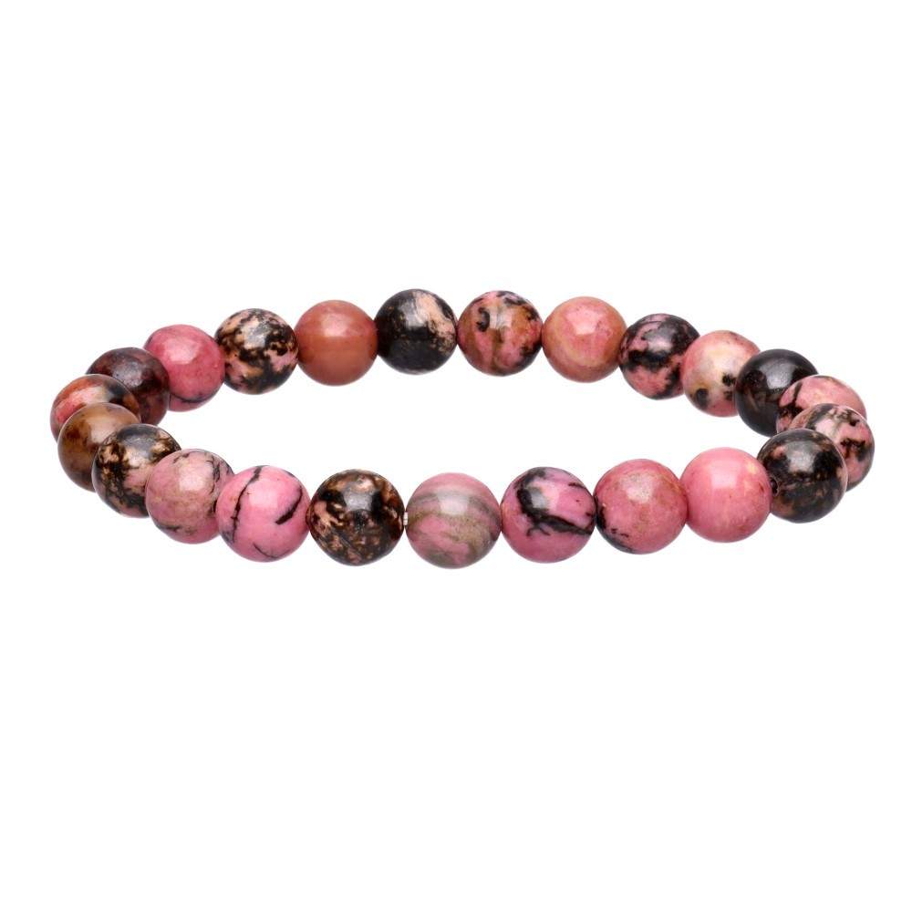 Pulseira Pedra Rodonita 8mm