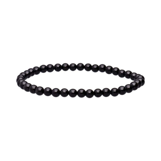 Pulseira Turmalina Negra 4mm