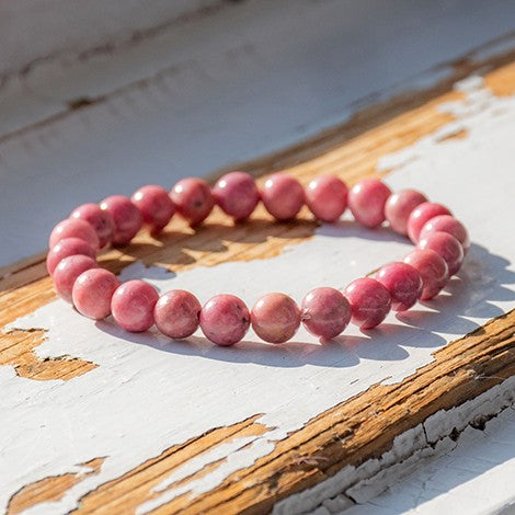 Pulseira Rodonite Uniforme 8mm